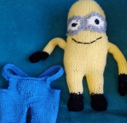 A minion with a detachable dungaree