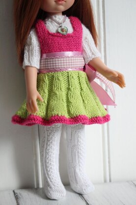 12-inch Dolls Dirndl