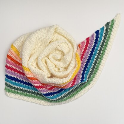 Wrap me in a Crochet Rainbow