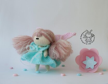 Thumbelina amigurumi doll