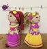 Amigurumi Lala bridesmaid dresses