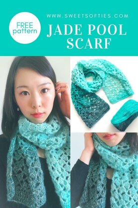 Jade Pool Spring Scarf