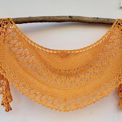 First Spring Hue Shawl