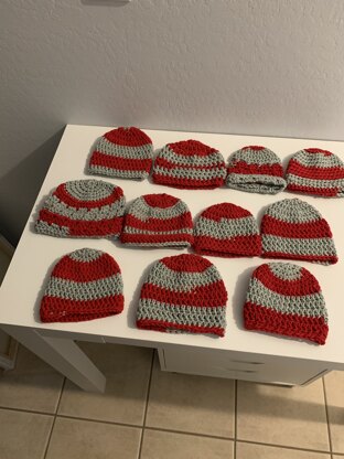 OSU Baby hats