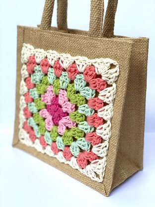 Granny Square Gift Bag