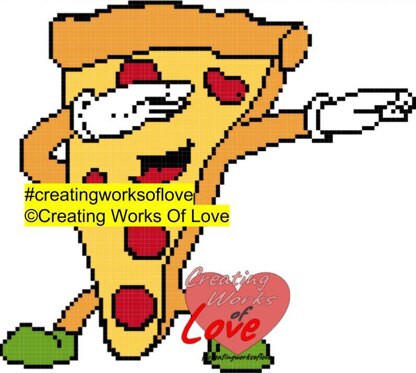 Dancing Pizza Slice C2C Graphgan