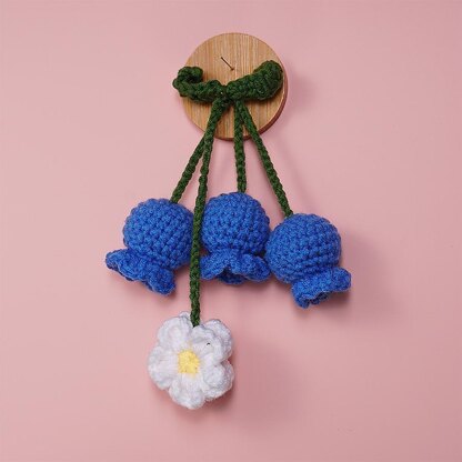 Blueberry Daisy Car Hanging