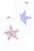 Floral Star in DMC - PAT0789 -  Downloadable PDF