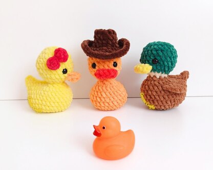 No Sew Rubber Duck / Gummiente Plüschtier