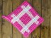 Plaid Pot Holder Crochet Collection