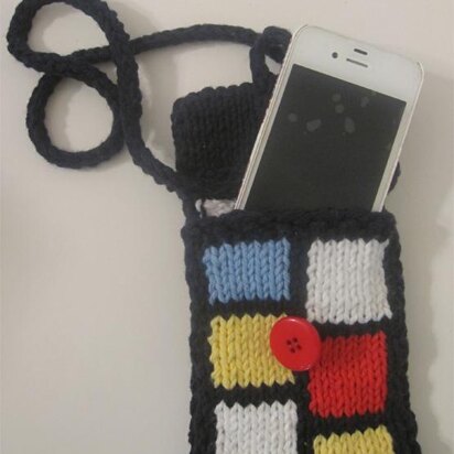 IPhone Purses Mondrian Style