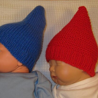 Preemie and Tiny Baby Gnome Hats