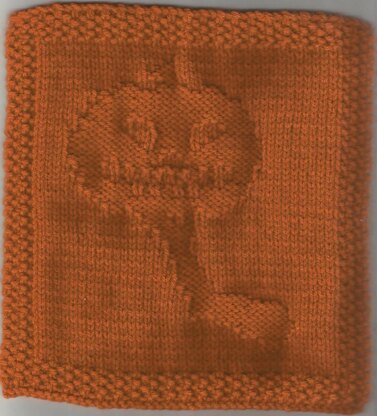 Headless Horseman Dishcloth Pattern