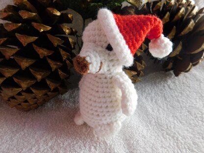 Little Christmas Bear amigurumi