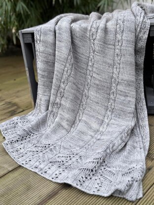 Soft Vines Shawl