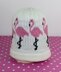 Flamingo Ski Beanie Hat CIRCULAR