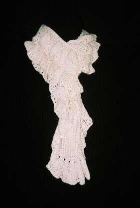 Silk Alpaca Lace Scarf
