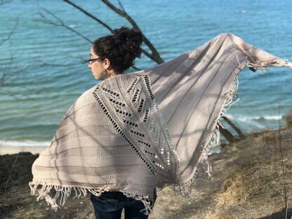 Oyster Bay Shawl