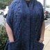 Warm Tahoe Pocket Shawl