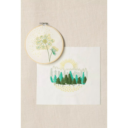 DMC Mindful Making: The Woodland Walk Printed Embroidery Kit 