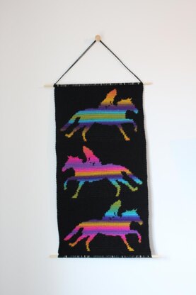 Horse wall hanging