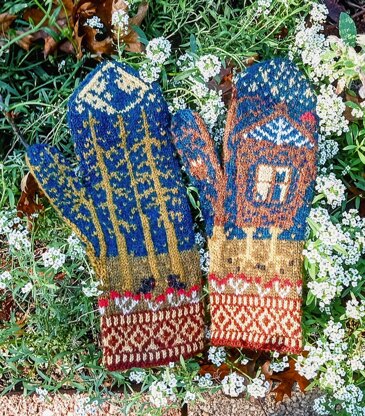 Enchanted Forest Mittens