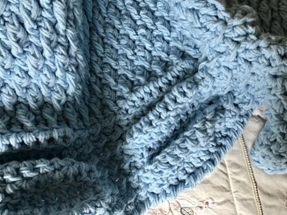 Blue Bayou Baby Blanket