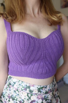 "Flora Aura" Hand Knit