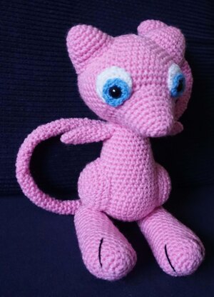 Crochet Pattern for the Pokémon Mew!