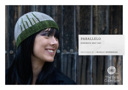 Parallelo by Woolly Wormhead - Knitting Pattern For Women in The Yarn Collective