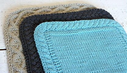 Add a Seamless Cable Border to a Blanket