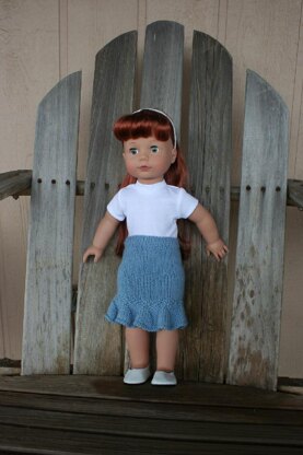 18" Doll Flare Skirt