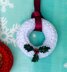 Mini Chocolate Wreath Decorations - Ferrero Rocher Covers