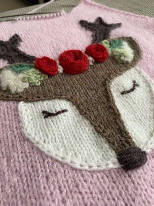 Sorel Deer Christmas Jumper