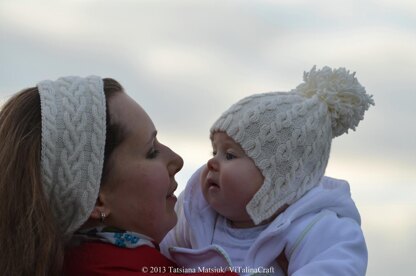 My First Winter Baby Hat and Scarf