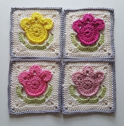 Tulip Granny Square