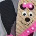 Pink Mouse Scarf C2C