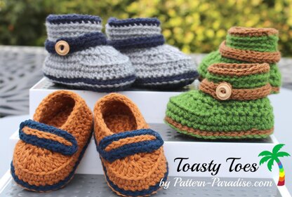 Toasty Toes Booties PDF14-156B