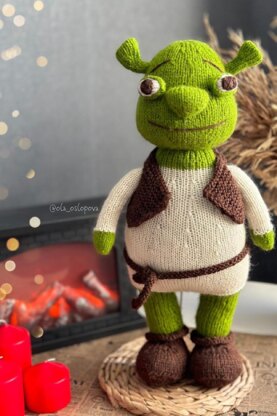 Shrek Knitting Pattern