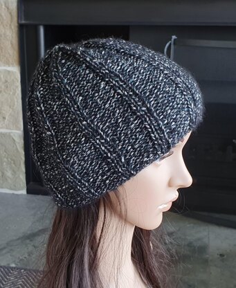 Harry - Reversible 5x2 rib beanie