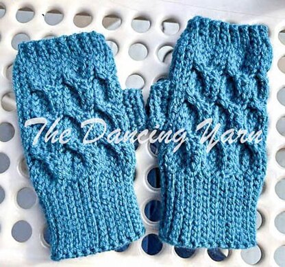Honeycomb Fingerless Gloves