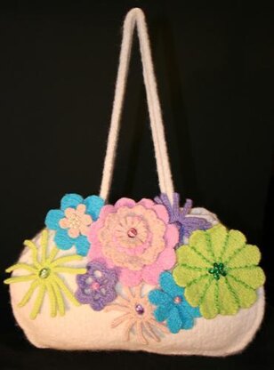 Thank You Felted  Handbag
