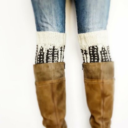 City Skyline Boot Cuffs