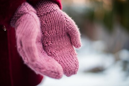 Rose Bud Mittens