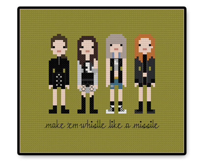 BLACKPINK - Whistle - PDF Cross Stitch Pattern