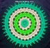 Sun Mandala Crochet Doily Pattern For Home Decor