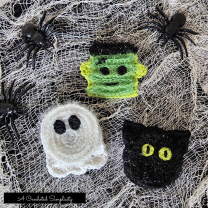 Halloween Dish Scrubbies