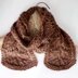 Frosted Fall Leaves Knit lace Scarf