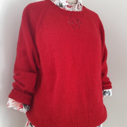 Rouge Classic Raglan Sweater