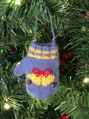 Merry Mittens Christmas Tree Ornaments